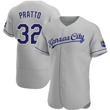 Nick Pratto Kansas City Royals Road Gray Baseball Player Jersey — Ecustomily