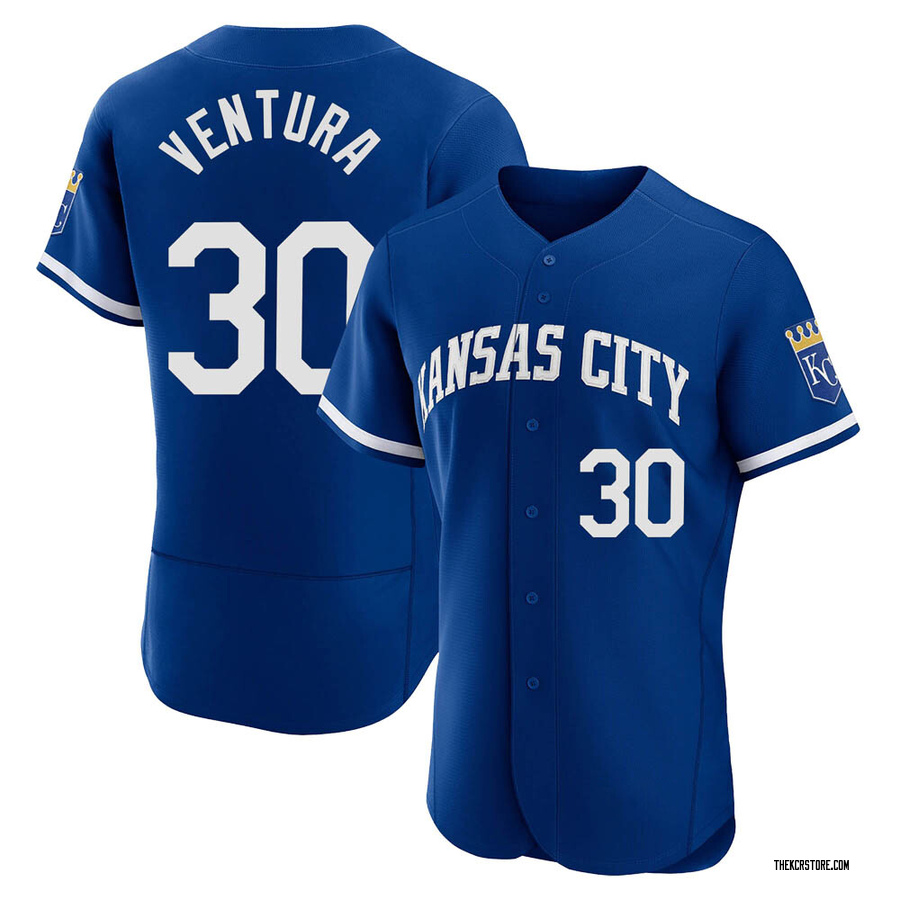 Yordano Ventura Youth Jersey - KC Royals Replica Home Jersey