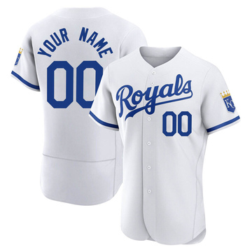 Men's Kansas City Royals Custom 2022-23 Blue Jersey - Dingeas